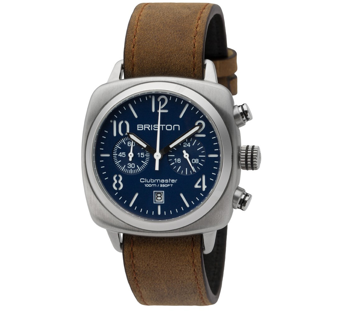 Montre hommes Briston - Clubmaster Classic Acier - 16140.S.C.15.LVBR