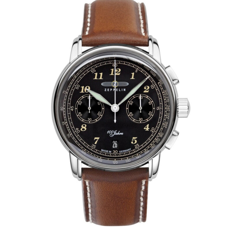 Montre hommes - Zeppelin - 100 Jahre - 7674-3