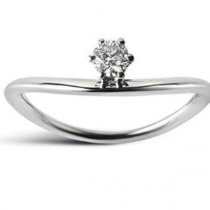 Bague dames - Alfieri & St.John - solitaire - 027990031506
