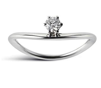 Bague dames - Alfieri & St.John - solitaire - 027990031506