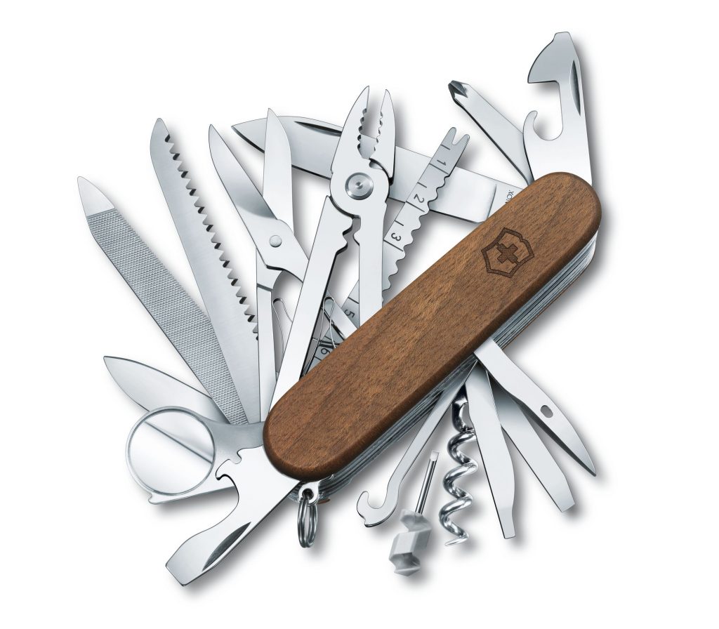 Couteau Suisse Victorinox - Swiss Champ Wood (1.6791.63)