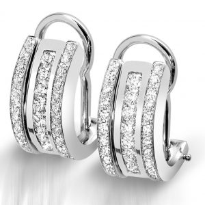 Boucles d'oreilles Flanders - 0,51ct + 0,66ct - 70