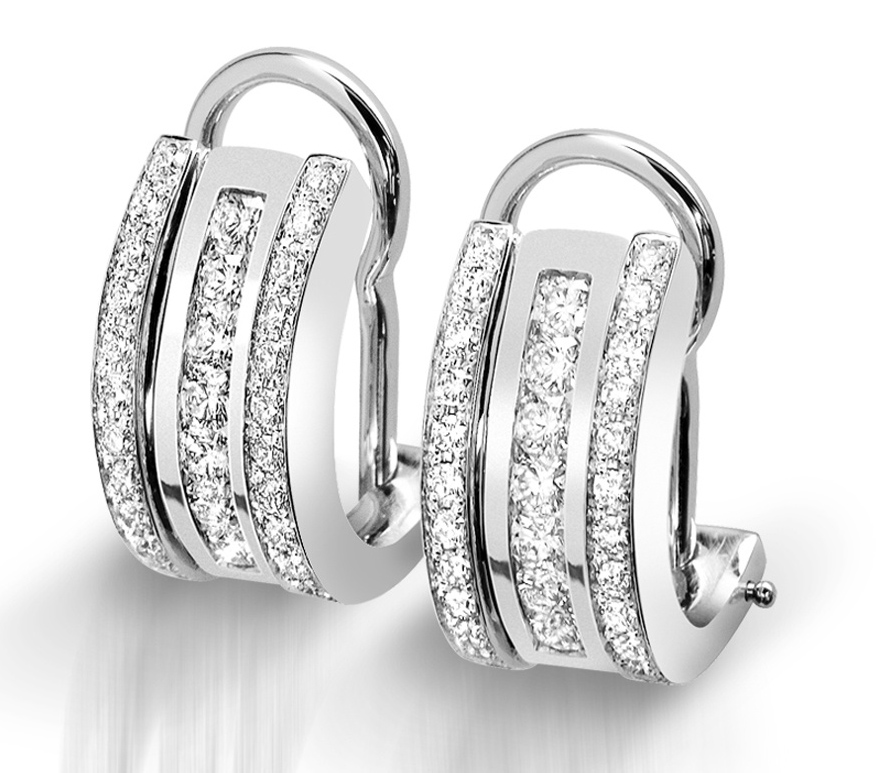 Boucles d'oreilles Flanders - 0,51ct + 0,66ct - 70