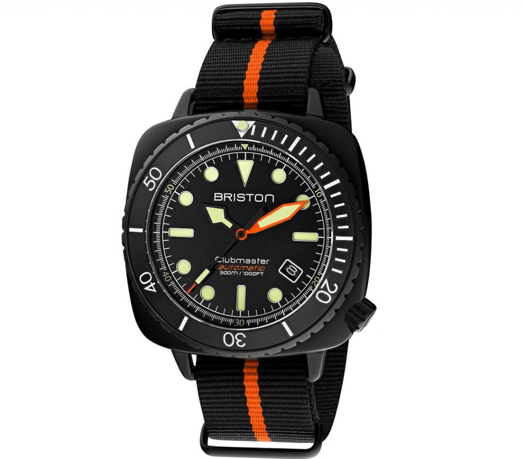 Montre hommes Briston - CLUB MASTER DIVER pro acétate - 20644.PBAM.B.35.NBO