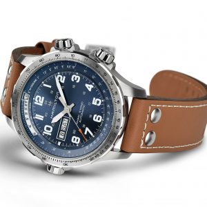 Montre hommes Hamilton - Khaki Aviation X-Wind Day Date Auto - H77765541