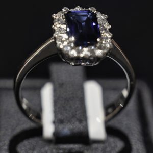 Bague en or blanc 18 karats - 600966AFAZ