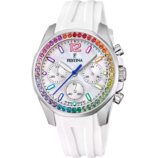 Montre dames - Festina - Les Femmes - dial rainbow - F20610-2