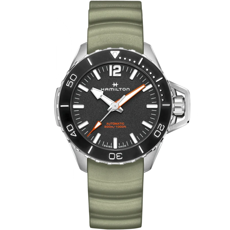 Montre hommes Hamilton - JKHAKI NAVY FROGMAN AUTO - H77825331