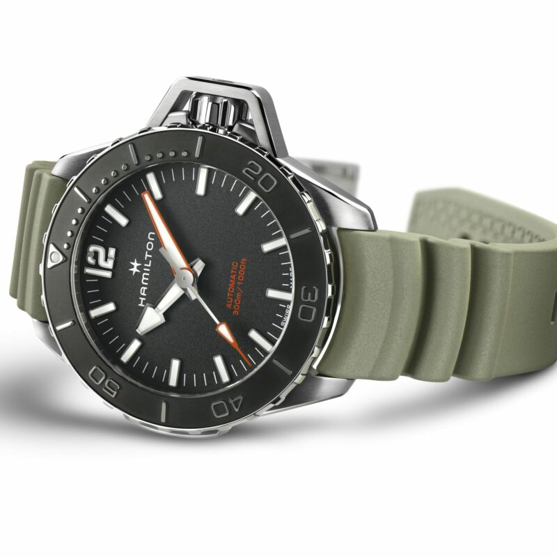 Montre hommes Hamilton - JKHAKI NAVY FROGMAN AUTO - H77825331