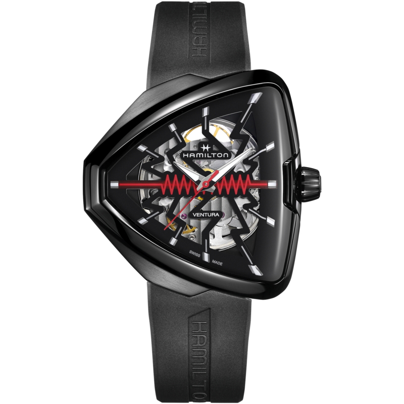 Montre hommes Hamilton - VENTURA ELVIS80 SKELETON AUTO - H24535331