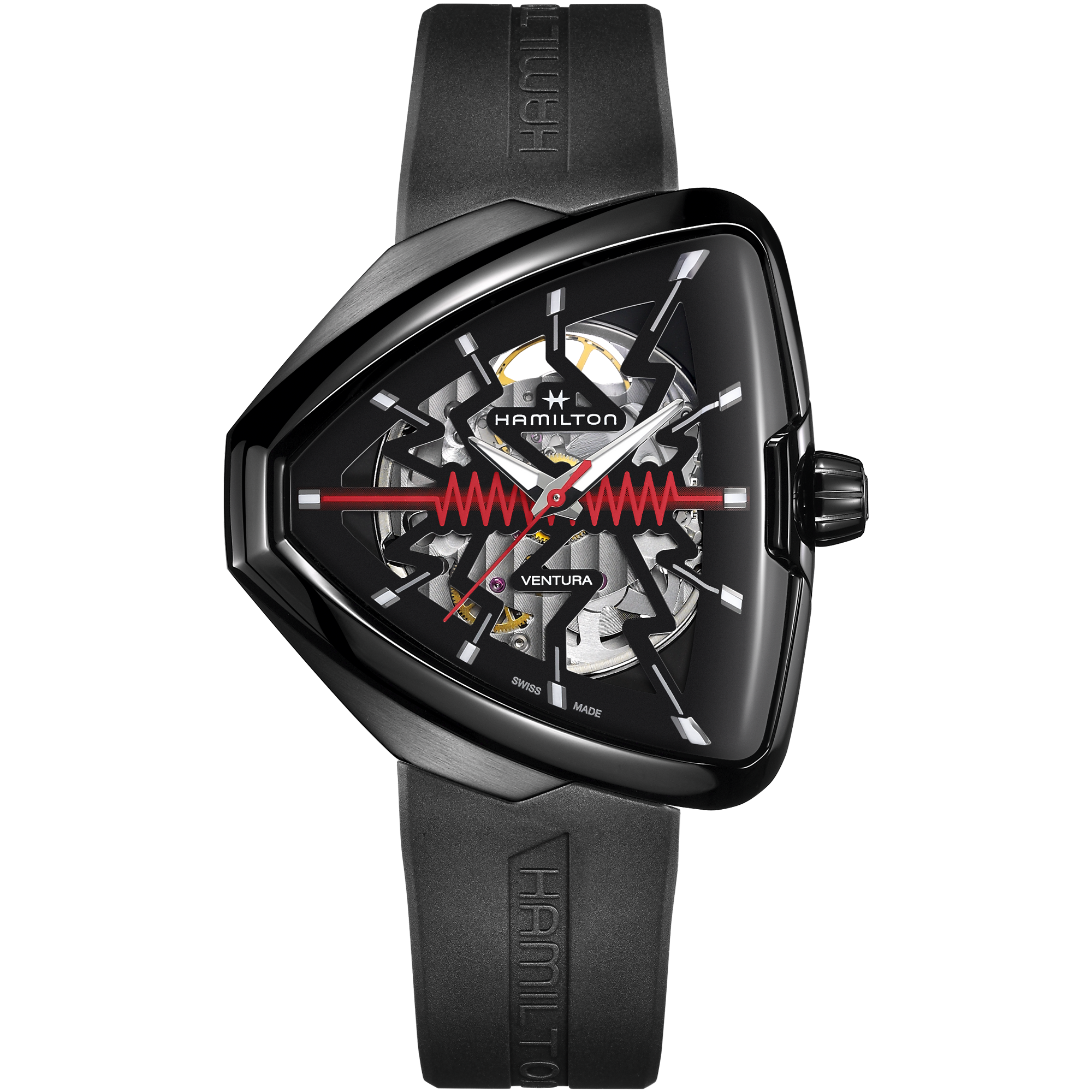 Montre hommes Hamilton - VENTURA ELVIS80 SKELETON AUTO - H24535331