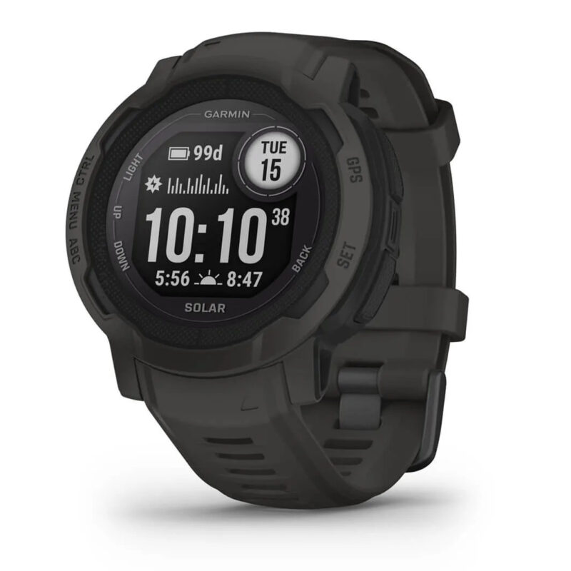 Montre hommes Garmin Instinct® 2 Solar Graphite Gray - 010-02627-00