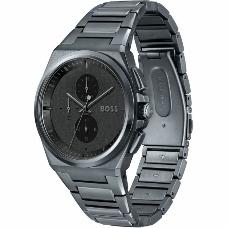 Montre hommes - Boss - Steer GQ - chronographe - 1513996