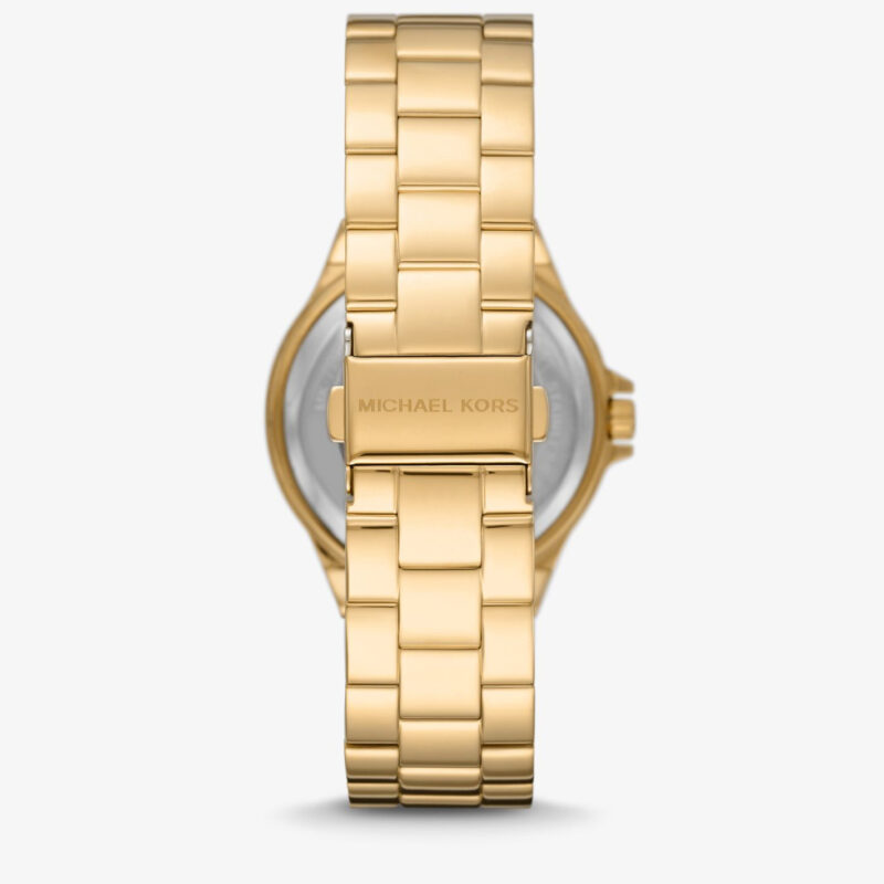 Montre dames Michael Kors - Lennox - dorée à pierres pavées et logo - MK7229