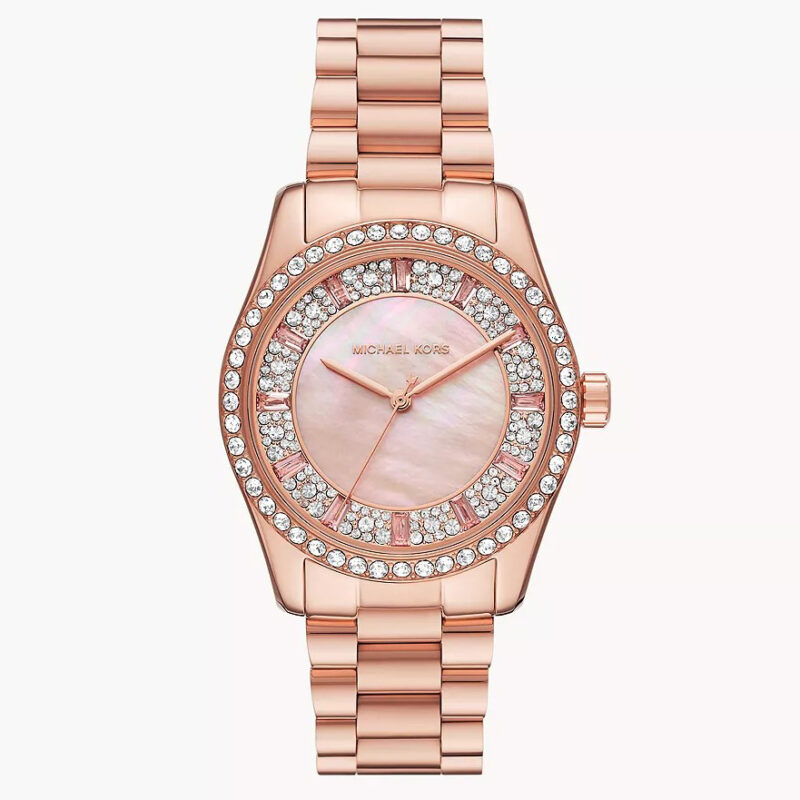 Montre dames Michael Kors - Lexington - or rose - MK7444