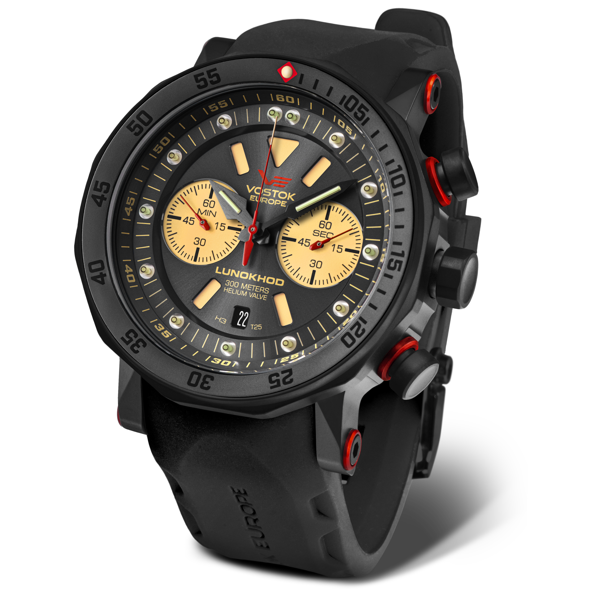 Montre hommes Vostok - Lunokhod-2 - 6S21-620C629