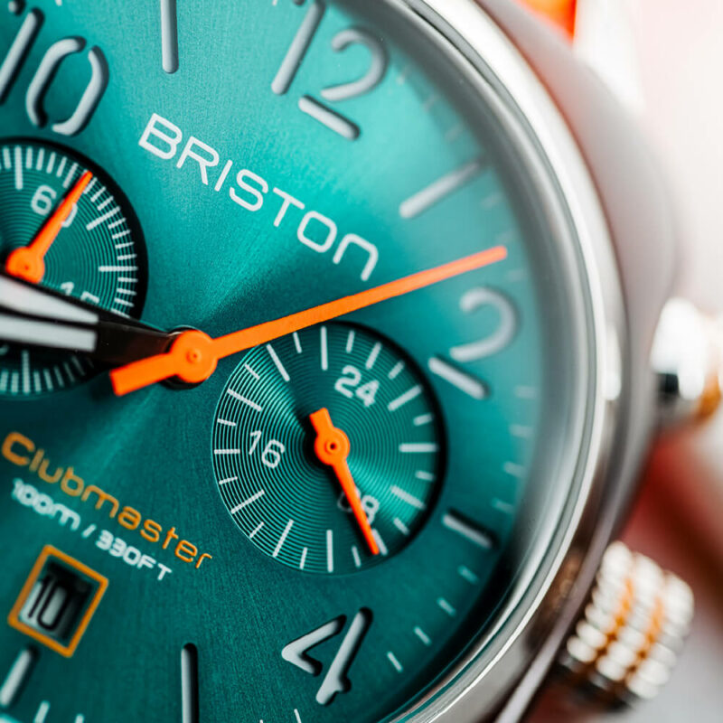 Montre Briston - Clubmaster Classic Summer Vibes - Vert Emeraude - 24140.SA.T.27.NOG