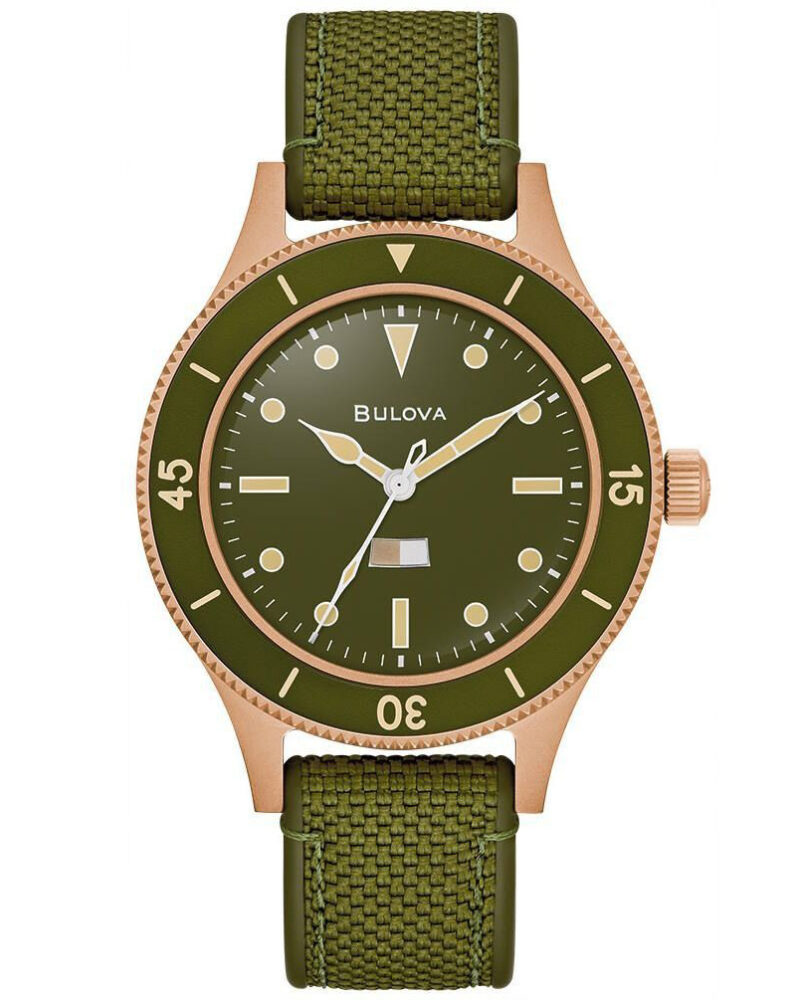 Montre hommes Bulova - MIL-Ships - 98A324