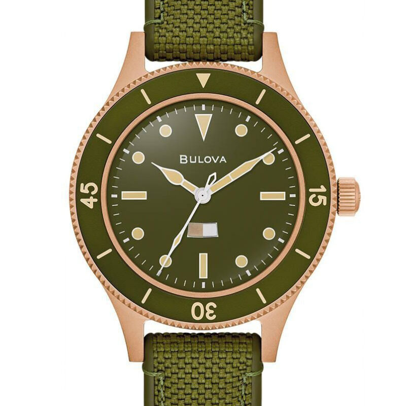 Montre hommes Bulova - MIL-Ships - 98A324