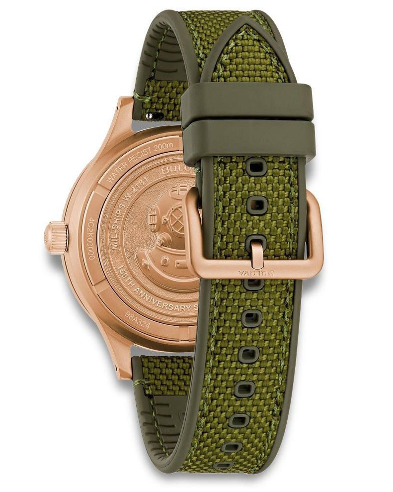 Montre hommes Bulova - MIL-Ships - 98A324