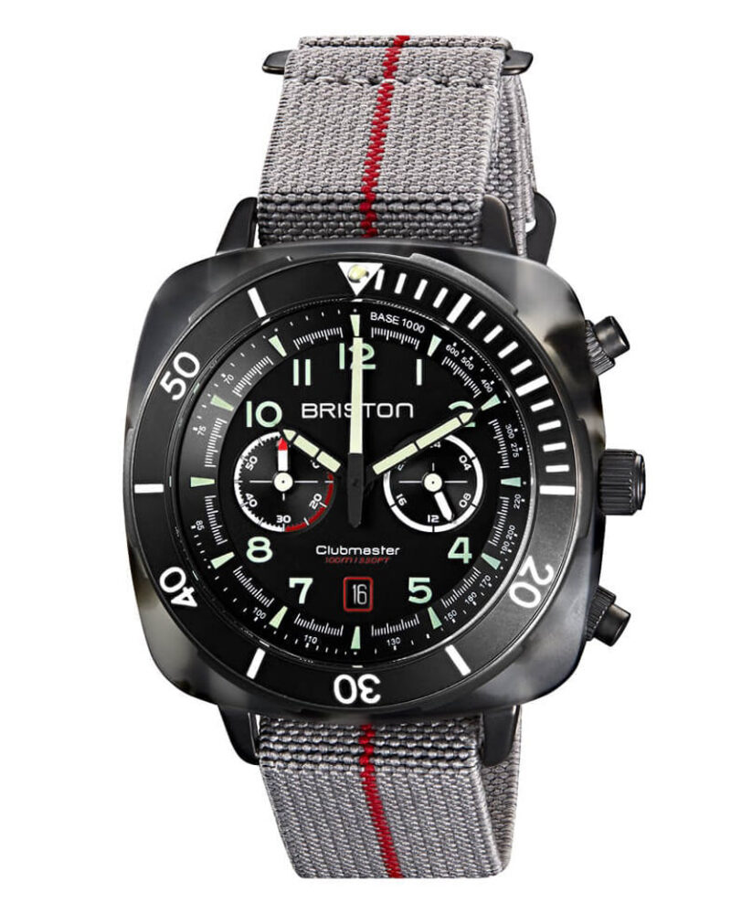 Montre hommes Briston - Clubmaster Outdoor Chrono Sherpa - 23144.PGAMGT.3.EG