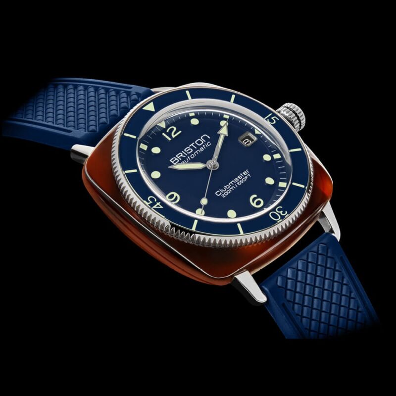Montre hommes Briston - Clubmaster Legend Diver Navy Blue - 241740.SA.T.15.FNB