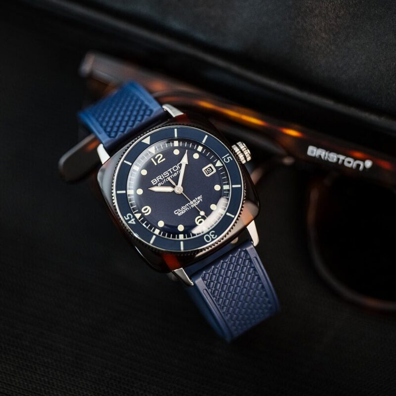 Montre hommes Briston - Clubmaster Legend Diver Navy Blue - 241740.SA.T.15.FNB