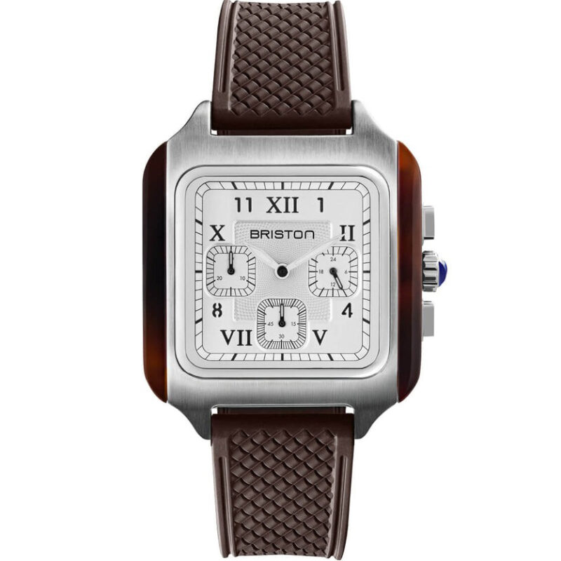 Montre hommes Briston - Kennedy Streamlier - chrono blanc - 251838.SA.T.2.FBR