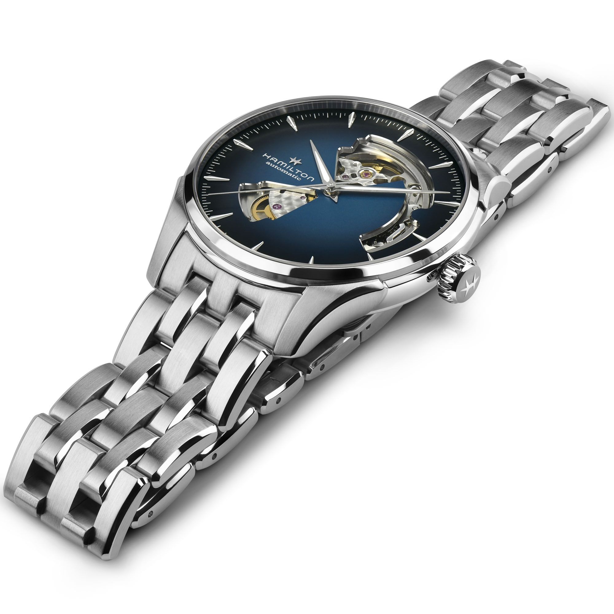 Montre hommes Hamilton - Jazzmaster Open Heart - H32675140