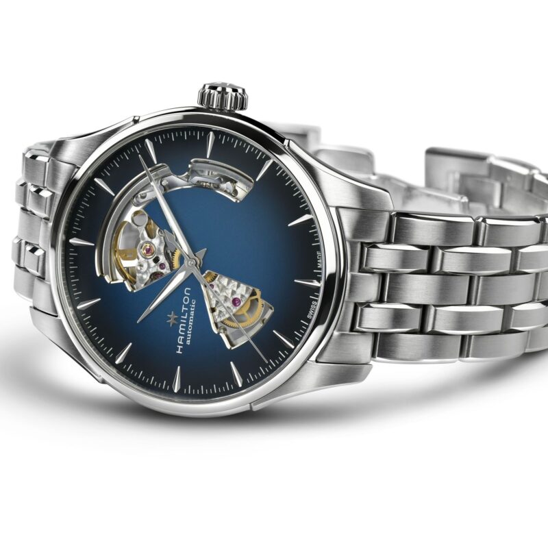 Montre hommes Hamilton - Jazzmaster Open Heart - H32675140