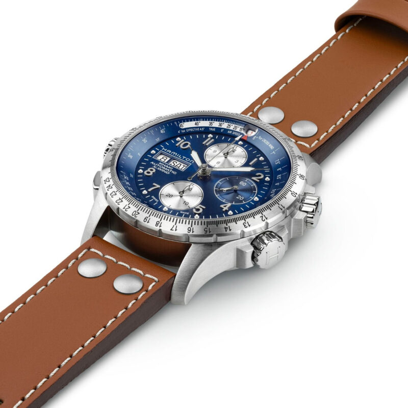 Montre hommes Hamilton - Khaki Aviation X-WIND auto Chrono - H77506540