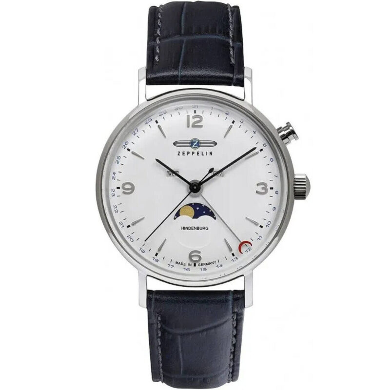 Montre hommes - Zeppelin - Hindenburg Moonphase - 8076-1