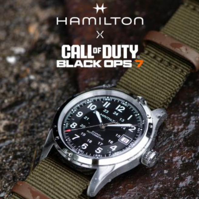 Montre hommes Hamilton - Khaki Field - Call of Duty: Black Ops 7 - H70475930