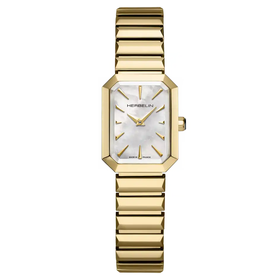 Montre dames - Herbelin - octogône - 17556BP1N19