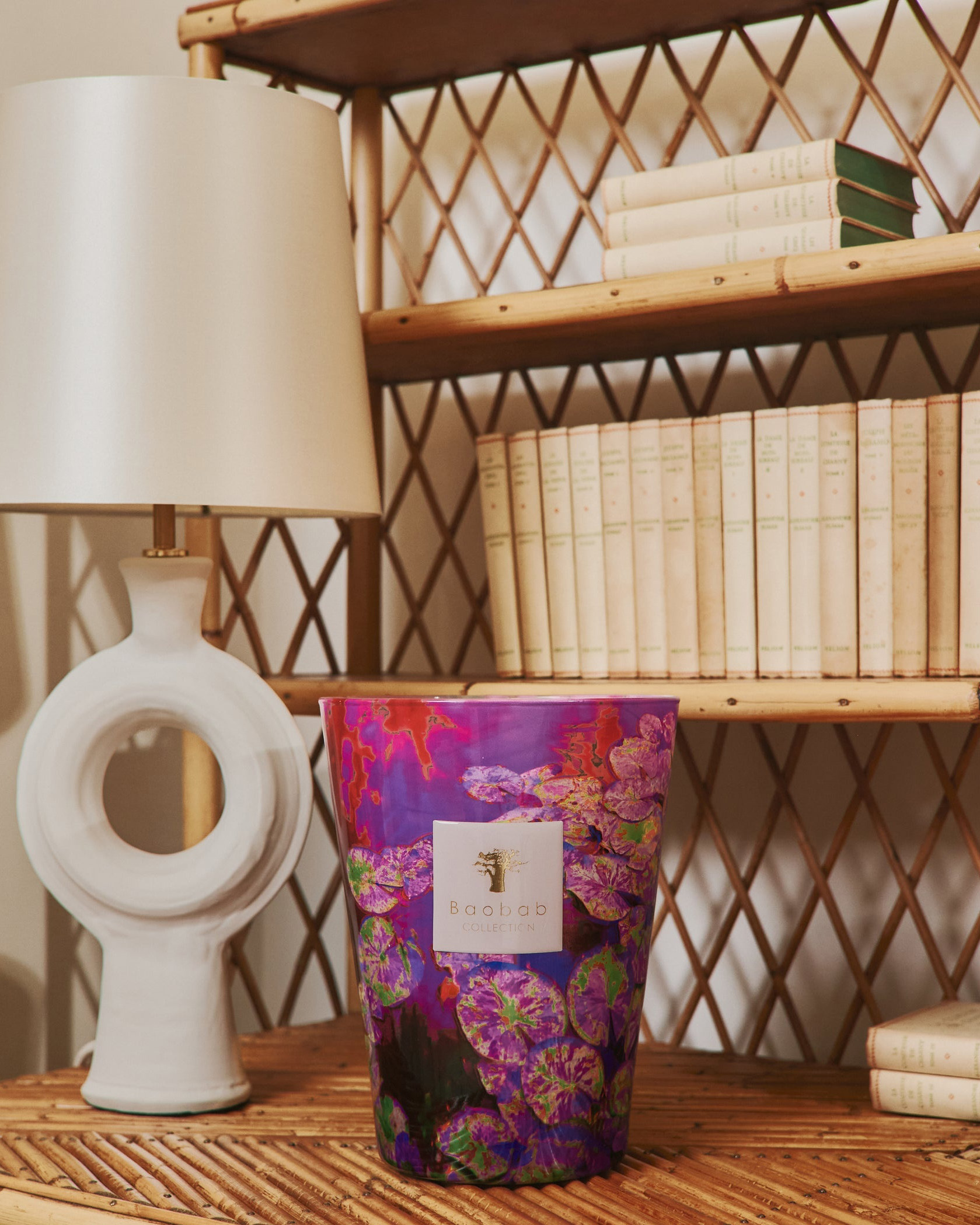 Bougie Baobab - Arty Flowers Water Lily