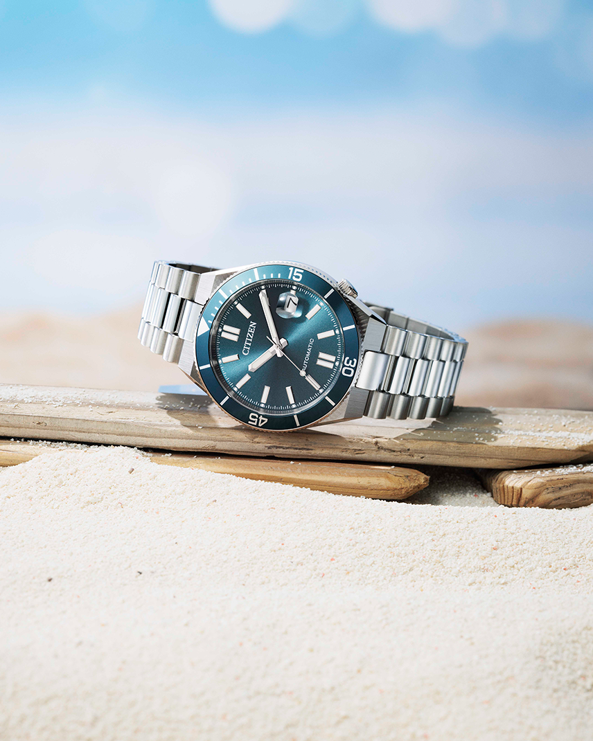 Montre hommes - Citizen - TSUYOSA - Marine Blue - NJ0231-56L