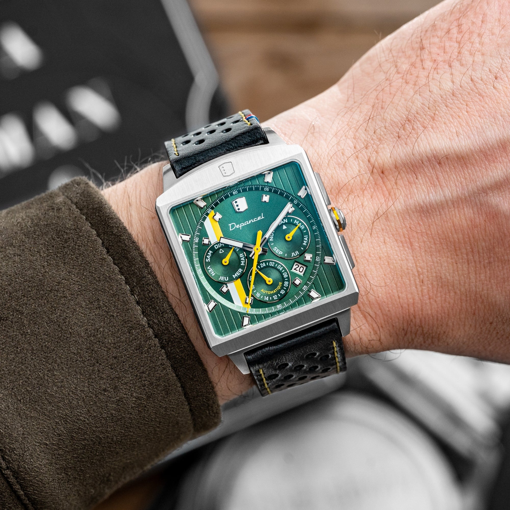 Montre hommes - Depancel - Série R01 Green - WR03AADJ2.MCBMM1A