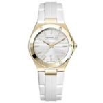 Montre dames - Herbelin - CAP CAMARAT - Quartz - PVD Or Jaune & Blanc - 14545P1N11CW