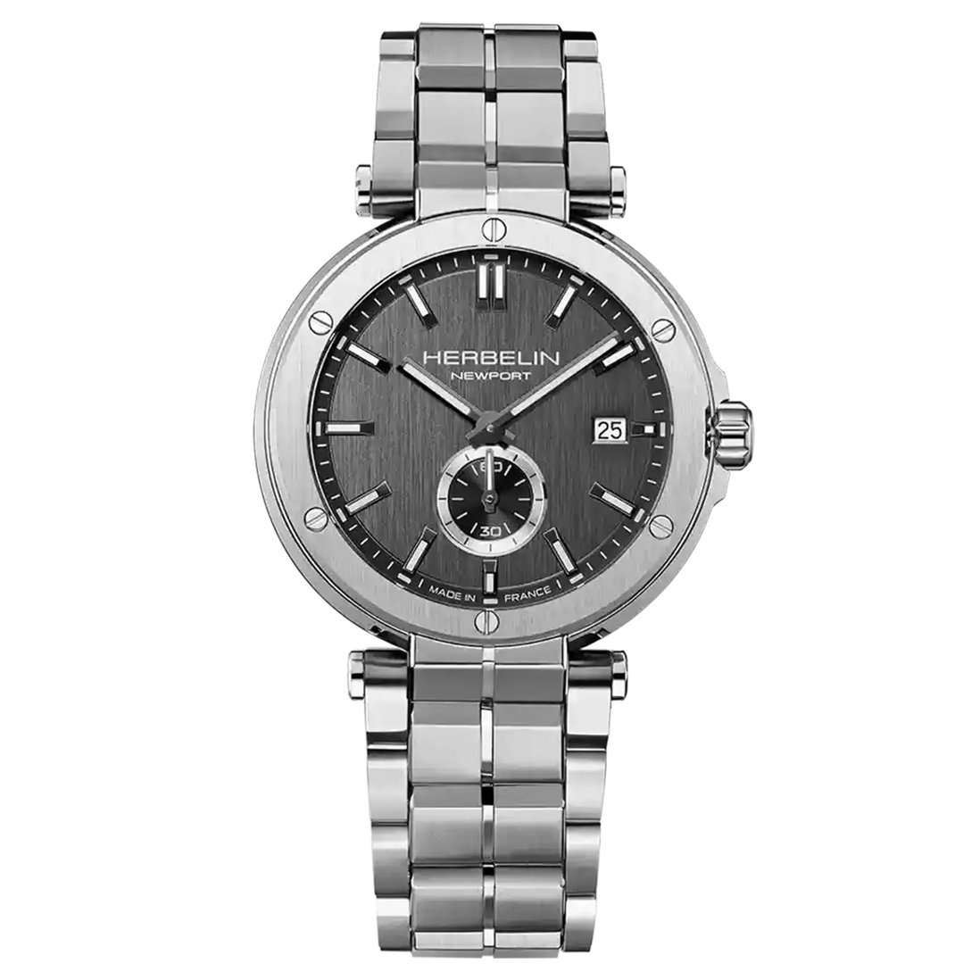Montre dames - Herbelin - NEWPORT - Quartz - Acier - 18389B22