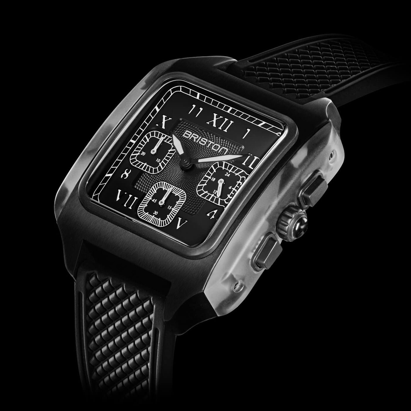 Montre hommes Briston - Streamliner Kennedy - Chrono - Alpine Hunter - SKU: 261838.PBAM.GT.3.FB