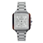 Montre hommes Briston - Streamliner Kennedy - Chrono - Acier - Blanc 261838.SA.T.2.SB