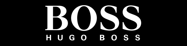 logo Hugo Boss - arrondi